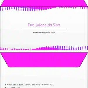 Envelope Ofício (Carta) Ginecologia Austin