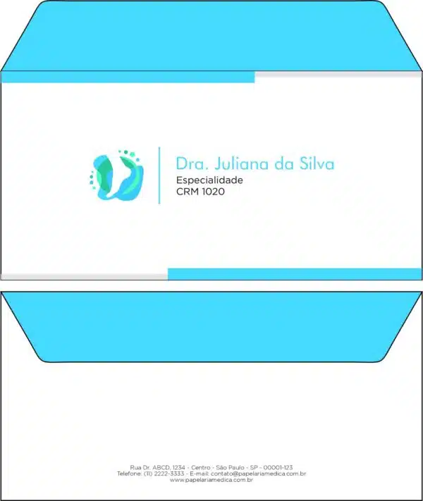 Envelope Ofício (Carta) Ortopedia Pireu Envelope Ofício (Carta) Ortopedia Pireu