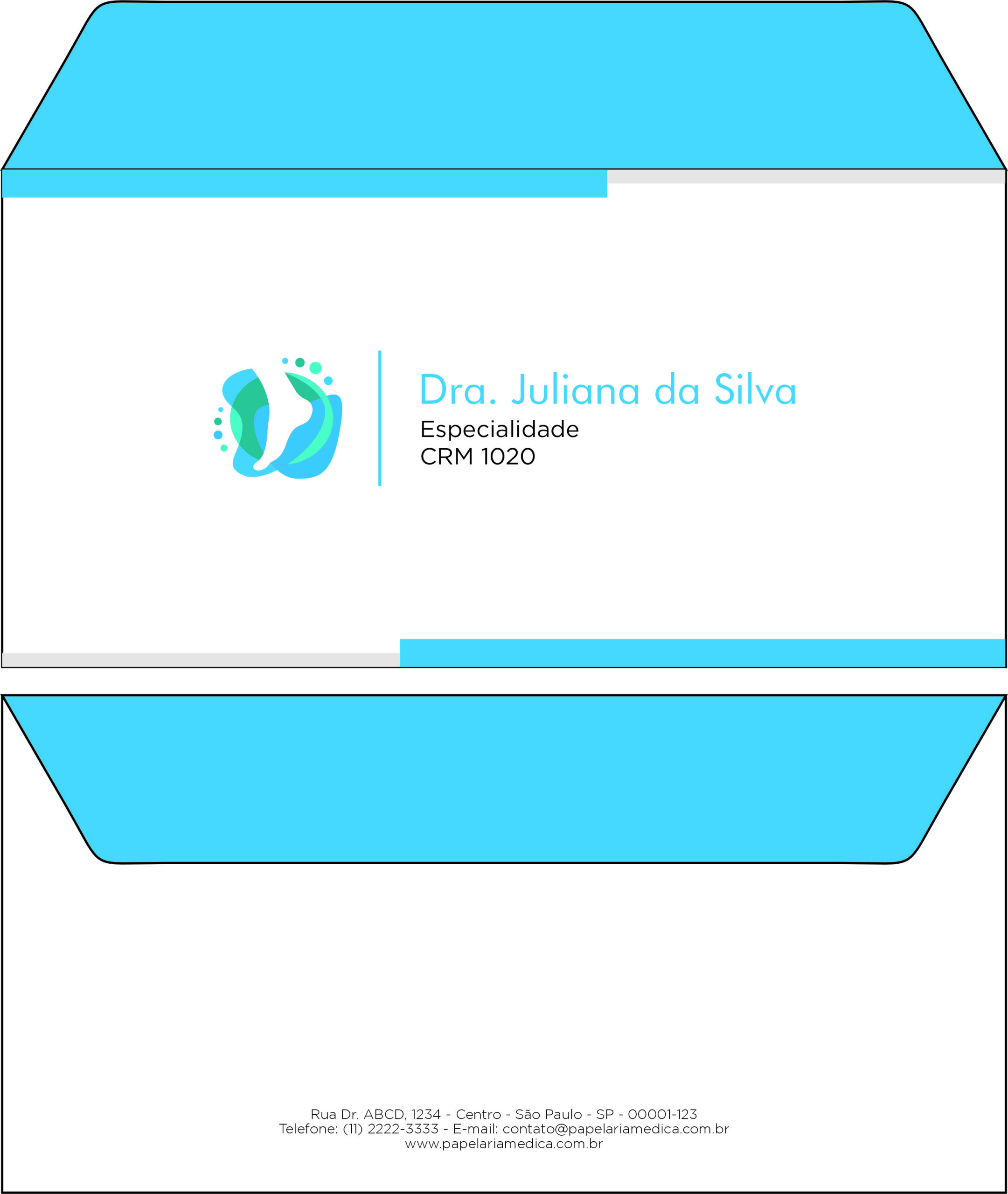 Envelope Ofício (Carta) Ortopedia Pireu