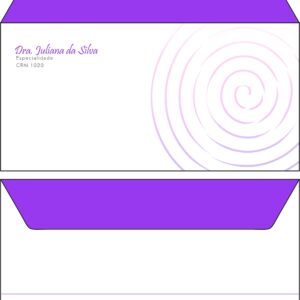 Envelope Ofício (Carta) Otorrinolaringologista Bilbao
