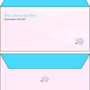 Envelope Ofício (Carta) Pediatria Tricidade