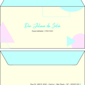 Envelope Ofício (Carta) Pediatria Cracóvia
