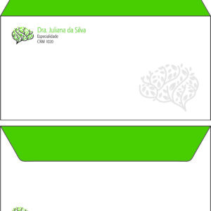 Envelope Ofício (Carta) Psiquiatra e Neurologista Turim