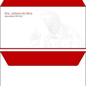 Envelope Ofício (Carta) Psiquiatra e Neurologista Naples
