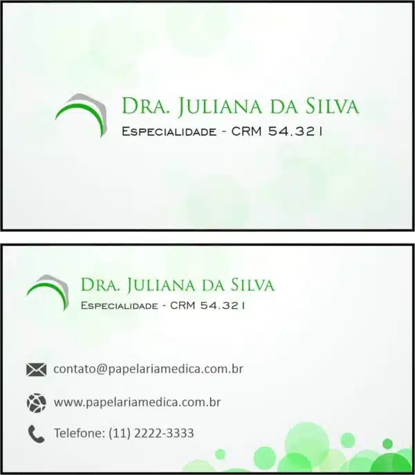 Cartão de Visitas Clínica Geral Porto Fuad Cartão de Visitas Clínica Geral Porto Fuad