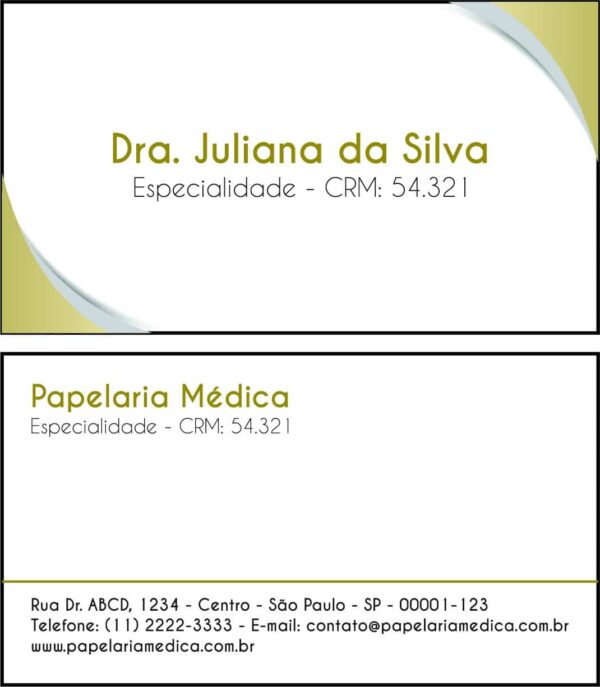 Cartão de Visitas Clínica Geral Porto Said Cartão de Visitas Clínica Geral Porto Said