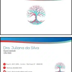 Cartão de Visitas Angiologia e Vascular Bruges