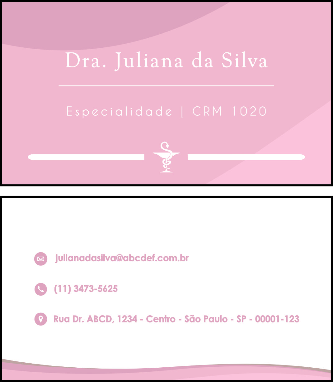 Cartão de Visitas Farmácia North