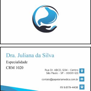Cartão de Visitas Gastroenterologia São Petersburgo