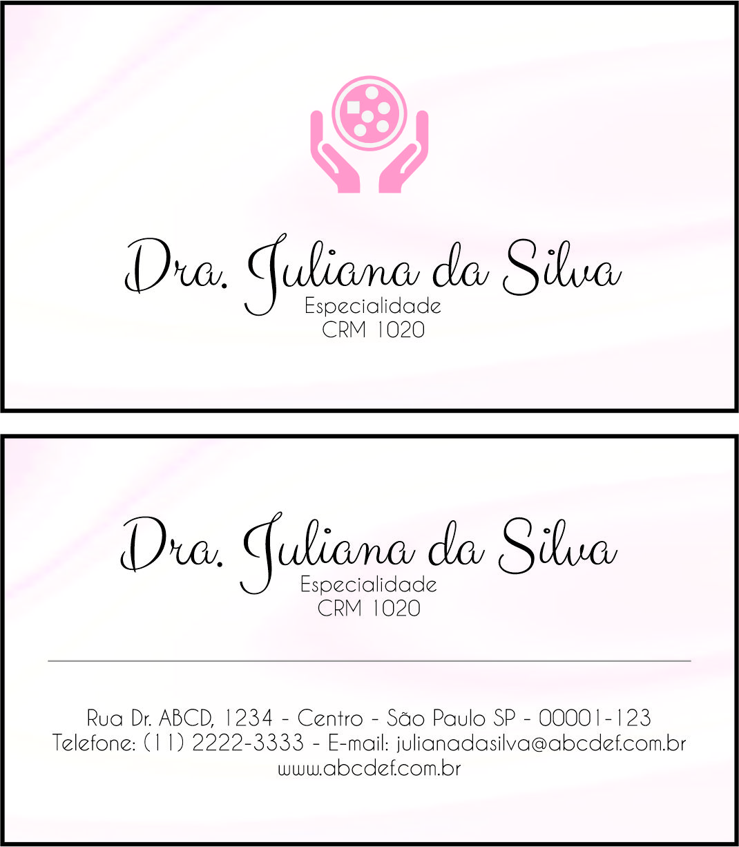 Cartão de Visitas Oncologia Yokohama