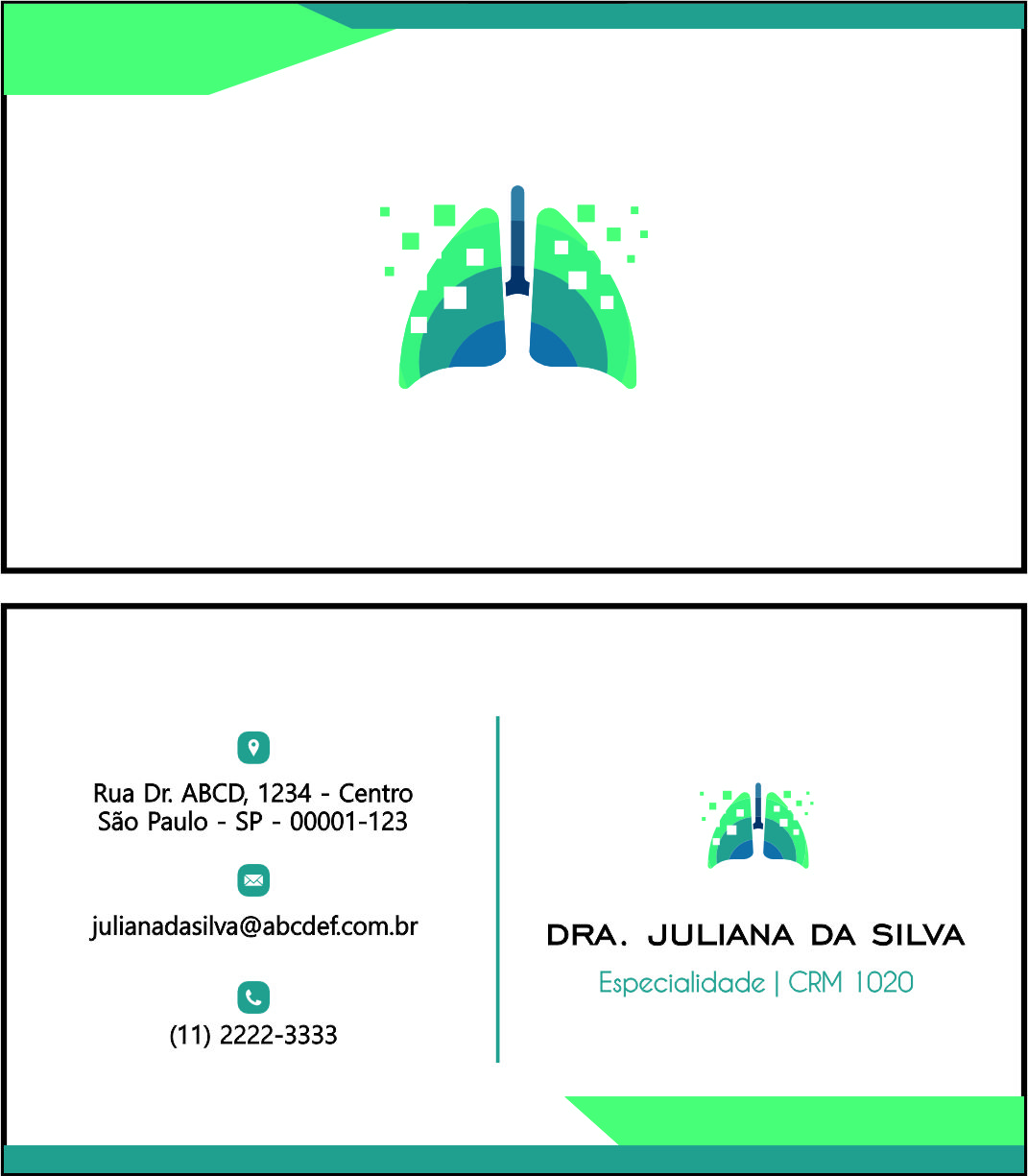 Cartão de Visitas Pneumologia Vodskov