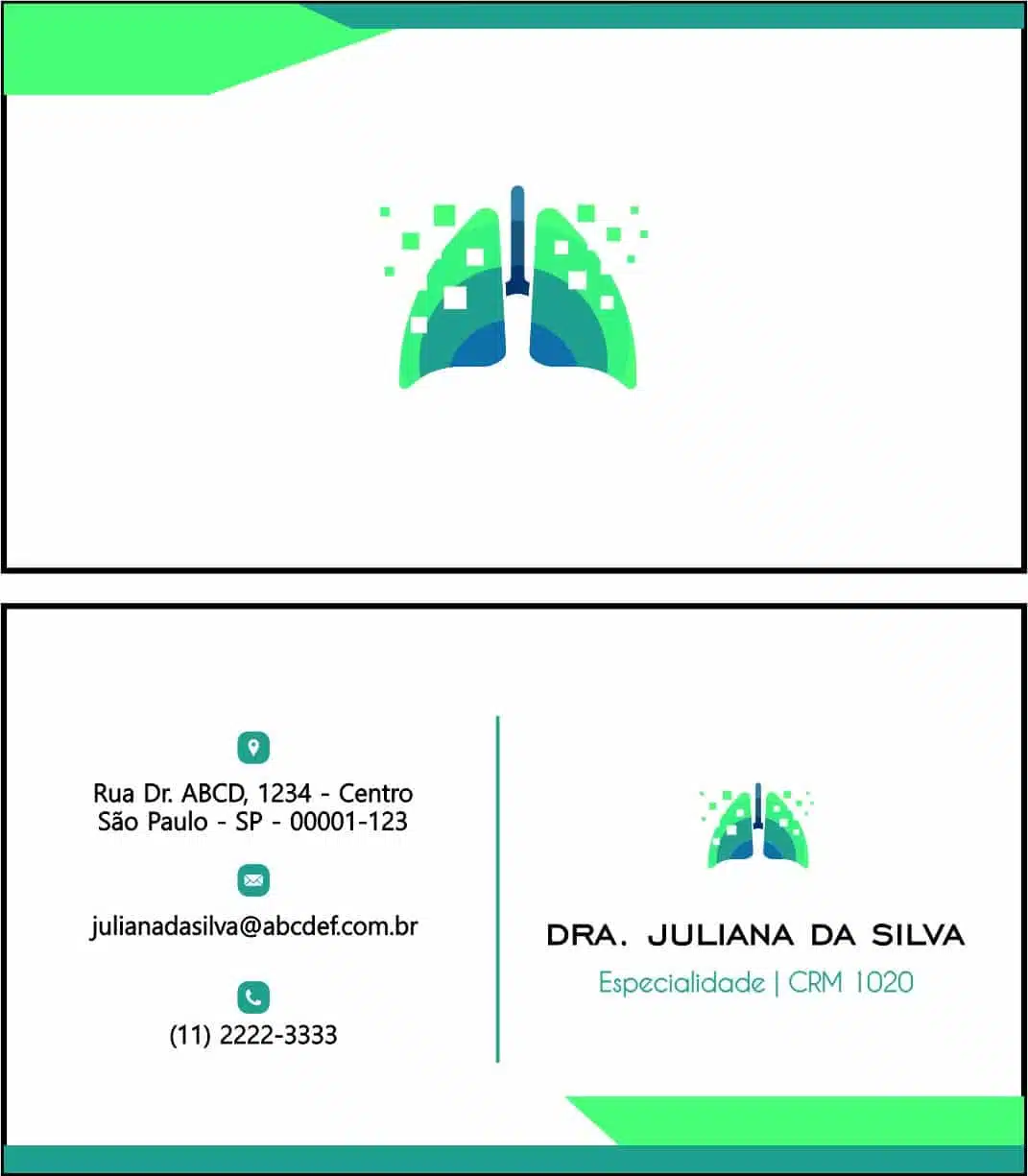 Cartão de Visitas Pneumologia Vodskov