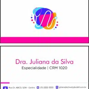 Cartão de Visitas Pediatria Lublin