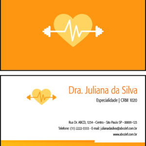Cartão de Visitas Performance Budapeste