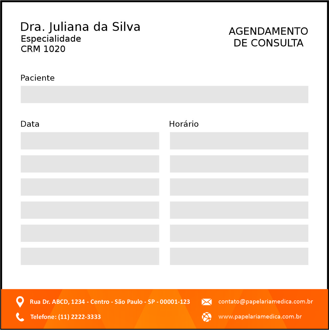 Bloco de Agendamento de Consulta Clínica Geral Damanhur
