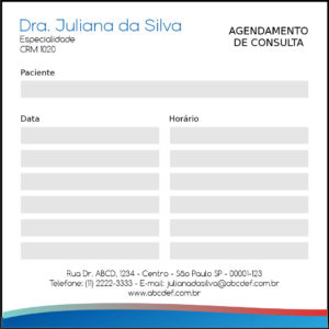 Bloco de Agendamento de Consulta Angiologia e Vascular Bruges