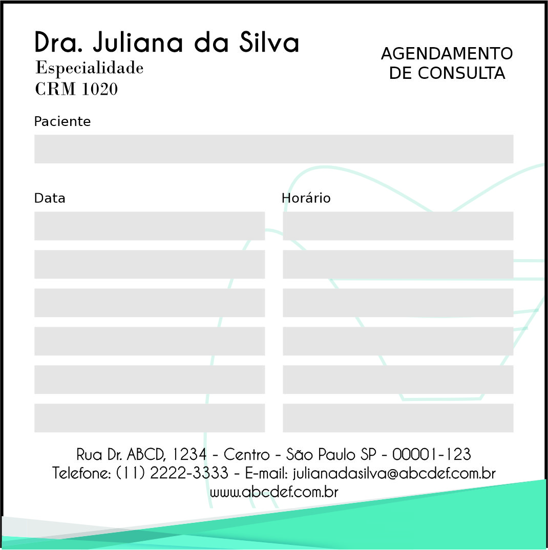 Bloco de Agendamento de Consulta Endocrinologista Montreal