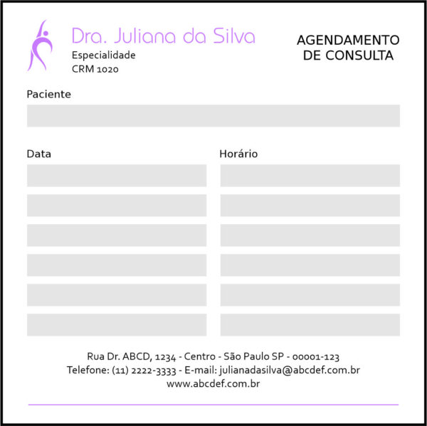 Bloco de Agendamento de Consulta Fisioterapia Troia Bloco de Agendamento de Consulta Fisioterapia Troia