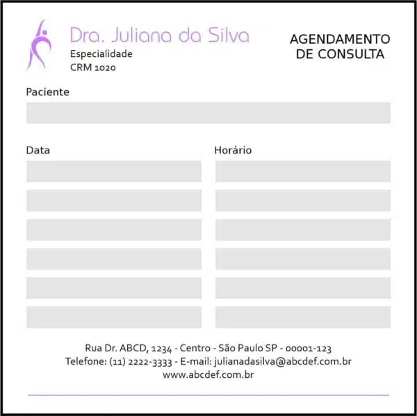Bloco de Agendamento de Consulta Fisioterapia Troia Bloco de Agendamento de Consulta Fisioterapia Troia