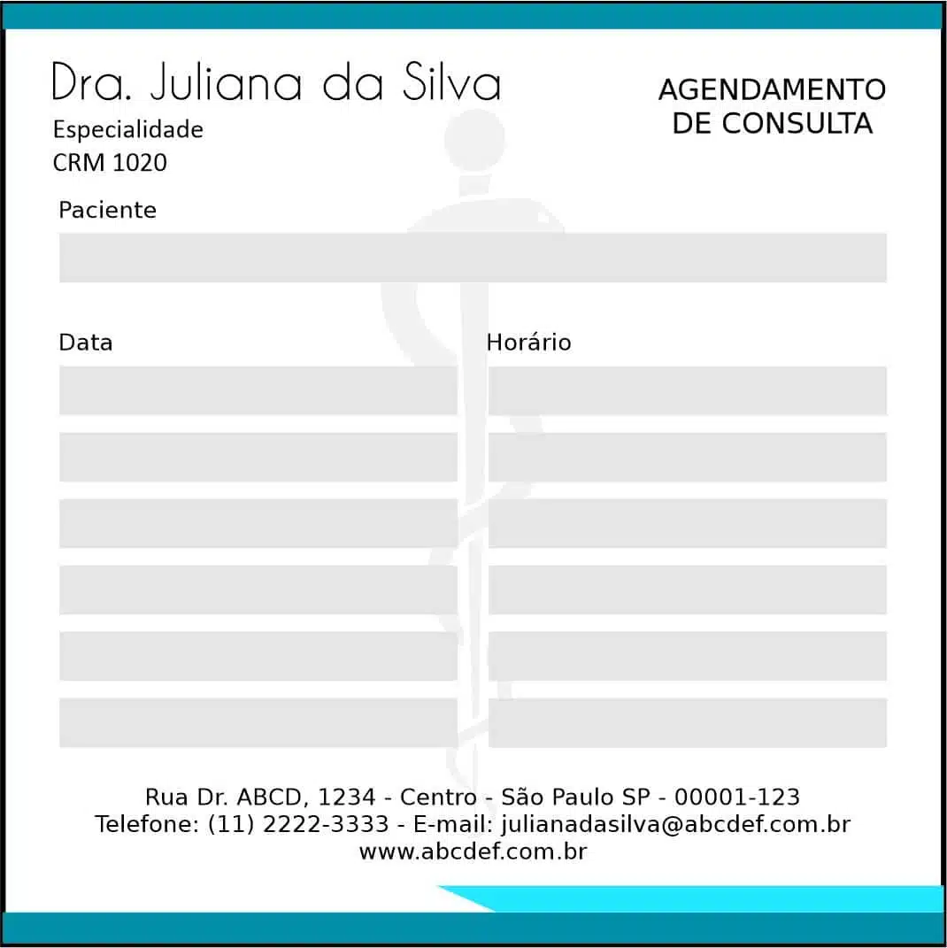 Bloco de Agendamento de Consulta Clínica Geral Assiute