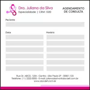 Bloco de Agendamento de Consulta Oncologia Osaka