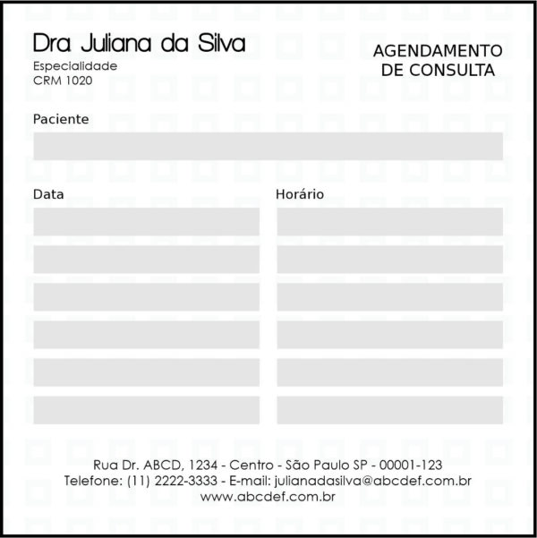 Bloco de Agendamento de Consulta Clínica Geral Heliópolis Bloco de Agendamento de Consulta Clínica Geral Heliópolis