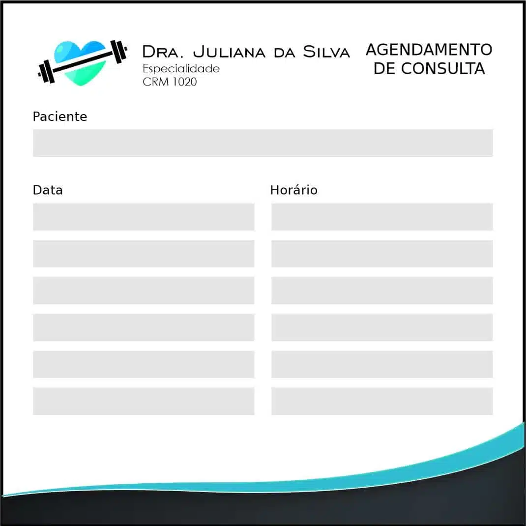 Bloco de Agendamento de Consulta Performance Baja