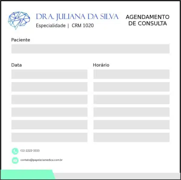 Bloco de Agendamento de Consulta Psiquiatra e Neurologista Leeds Bloco de Agendamento de Consulta Psiquiatra e Neurologista Leeds