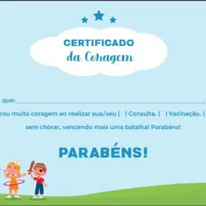 Certificado da Coragem Pediatria Toruń