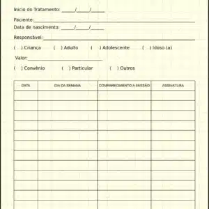 Controle de Sessão Psicoterapia Munique