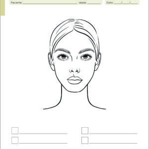 Bloco de Avaliação Facial A4