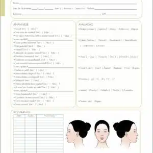 Ficha de Avaliação Facial A4