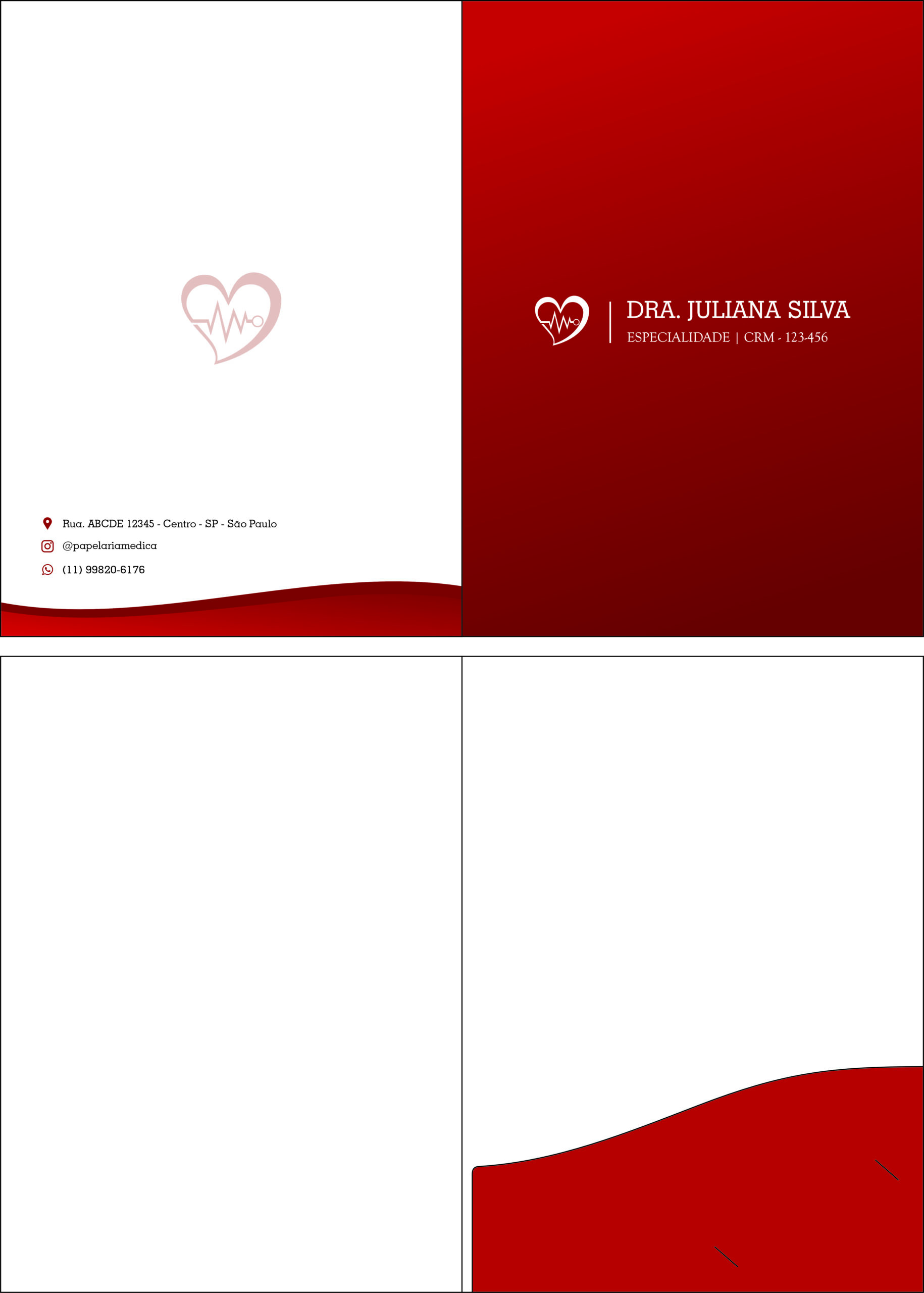 Pasta com Bolso Cardiologista Wessem
