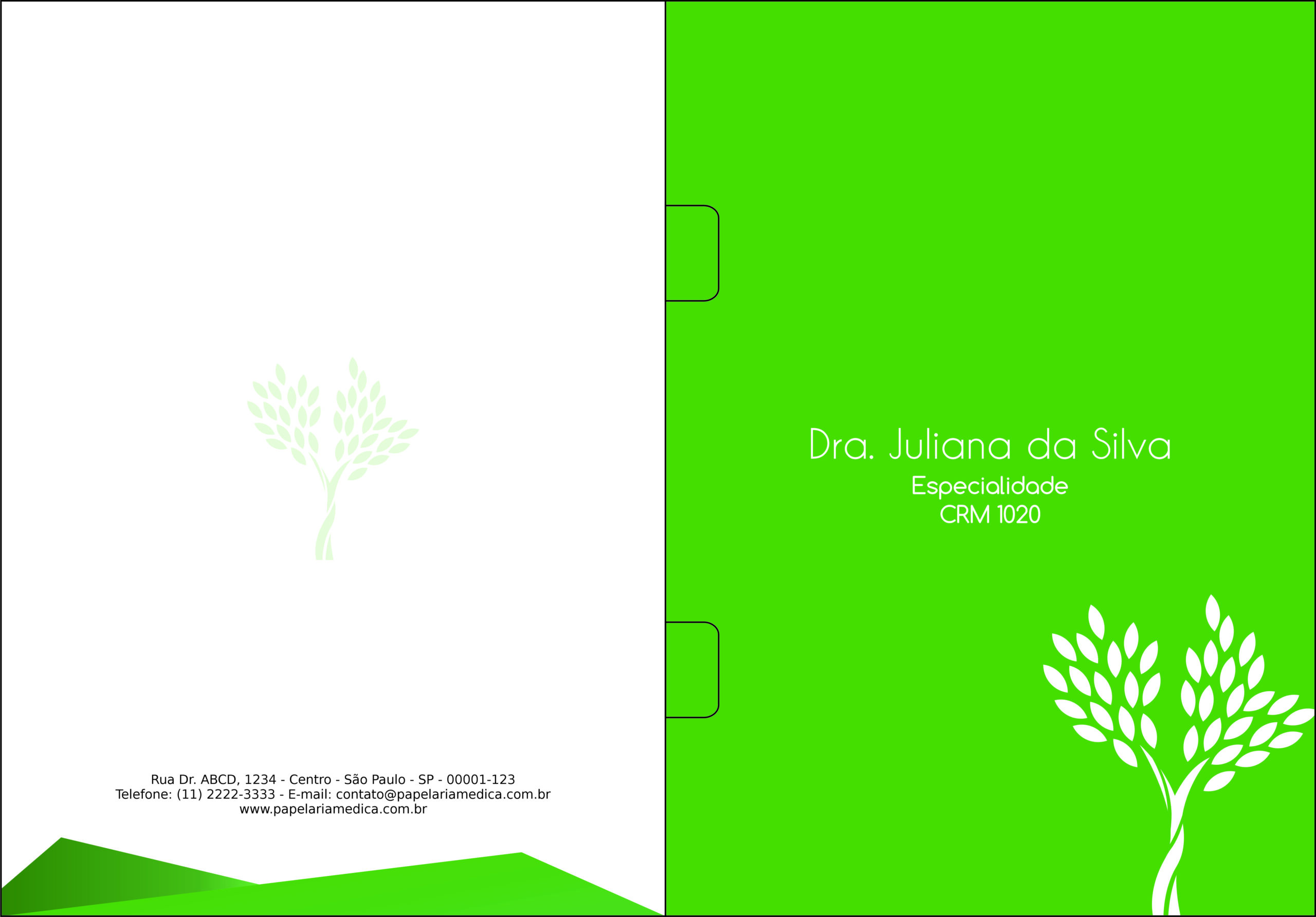 Pasta com Orelha Geriatria Amol