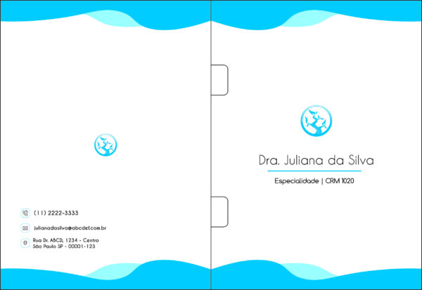 Pasta com Orelha Geriatria Xiraz Pasta com Orelha Geriatria Xiraz