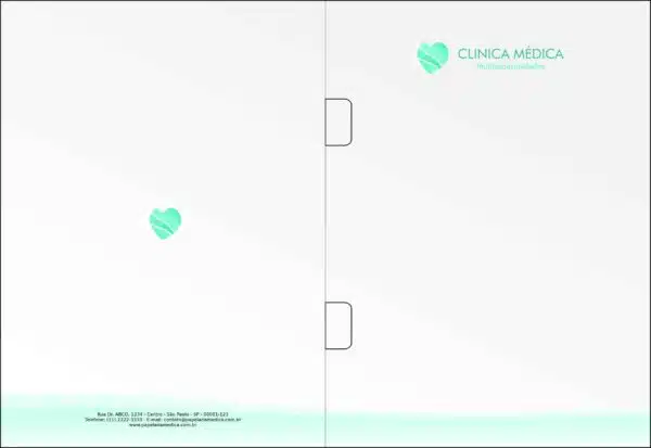 Pasta com Orelha Cardiologista Haia Pasta com Orelha Cardiologista Haia