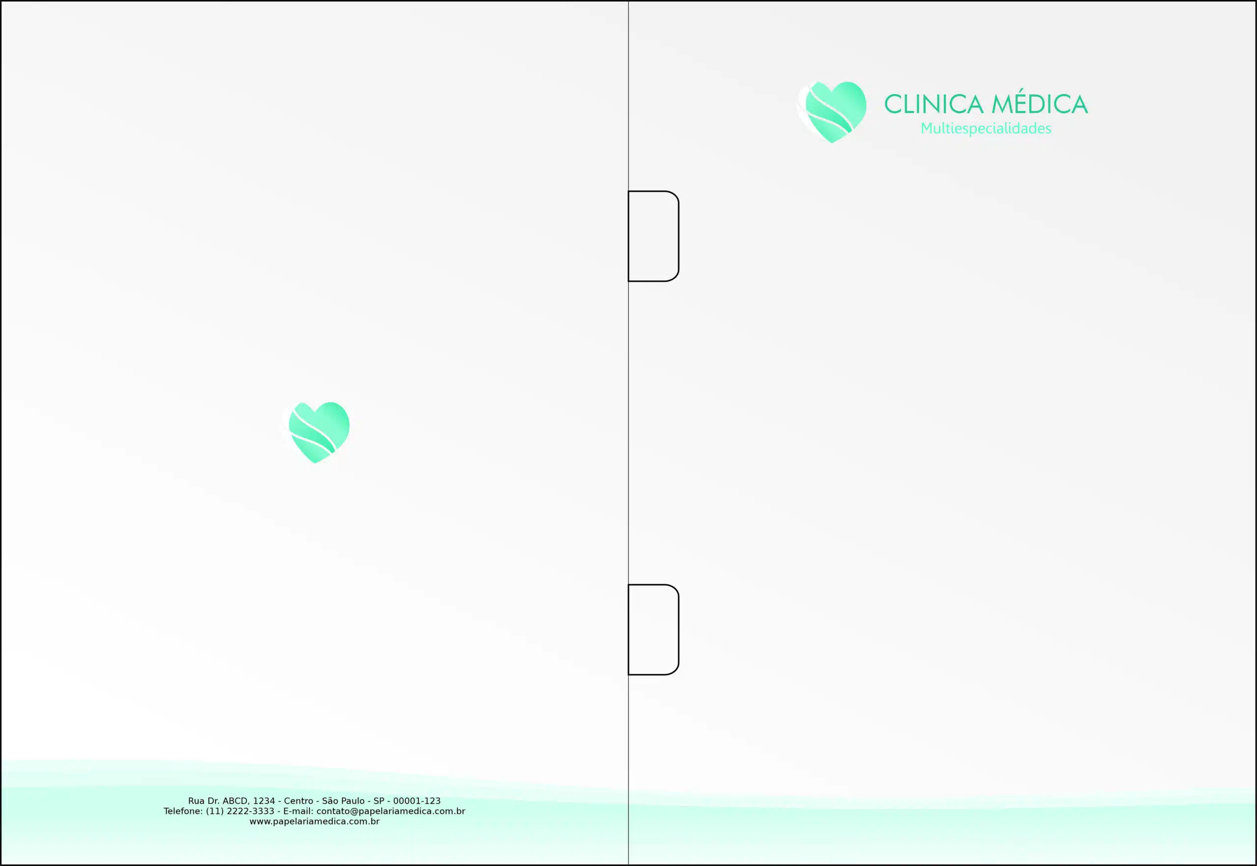 Pasta com Orelha Cardiologista Haia