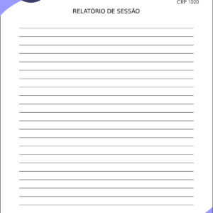Relatório de Sessão Psicologia Bamberg