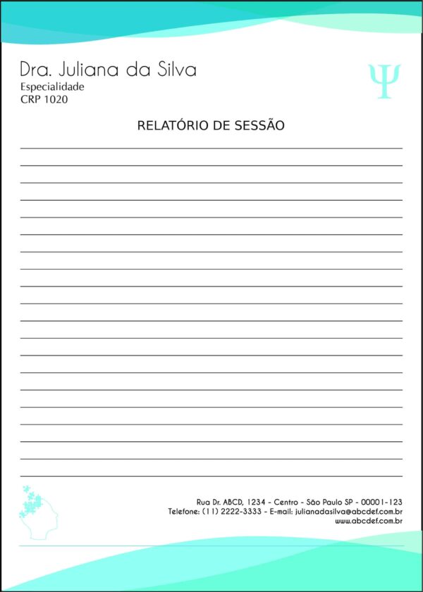 Relatório de Sessão Psicologia Düsseldorf