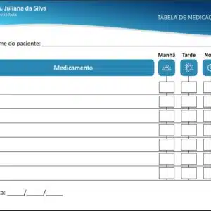 Tabela de Medicação Clínica Geral Hurghada