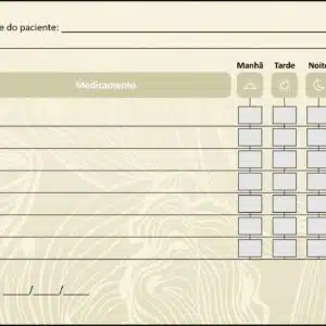 Tabela de Medicação Dermatologista Oxford