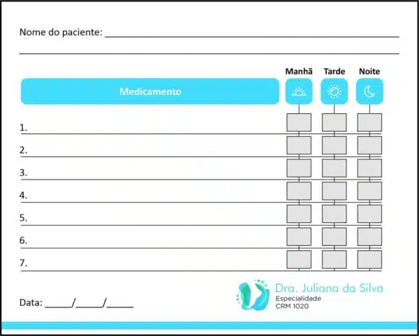 Tabela de Medicação Ortopedia Pireu Tabela de Medicação Ortopedia Pireu
