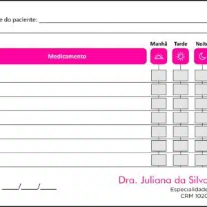 Tabela de Medicação Pediatria Lublin
