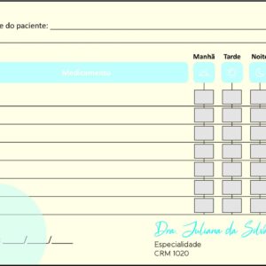 Tabela de Medicação Pediatria Cracóvia