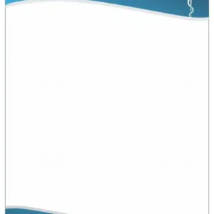 Receituário Médico Modern Blue - Imagem 1