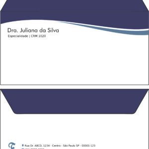 Envelope Ofício (Carta) Fonoaudiologia - Imagem 1