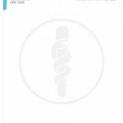 Receituário Médico Ciano Faixa