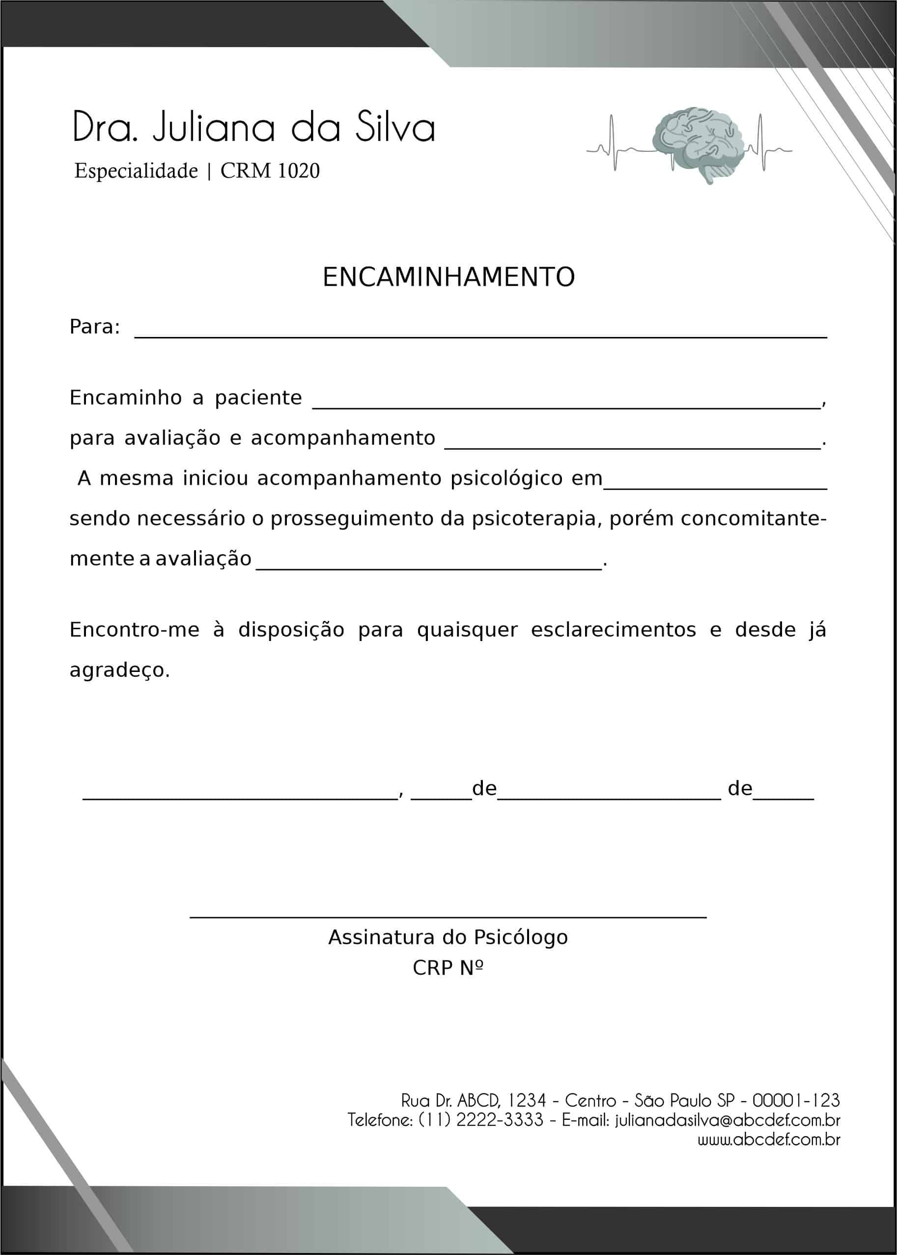 Atestado Médico Kiel