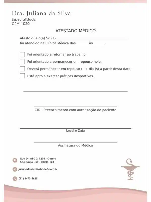 Atestado Médico Granada