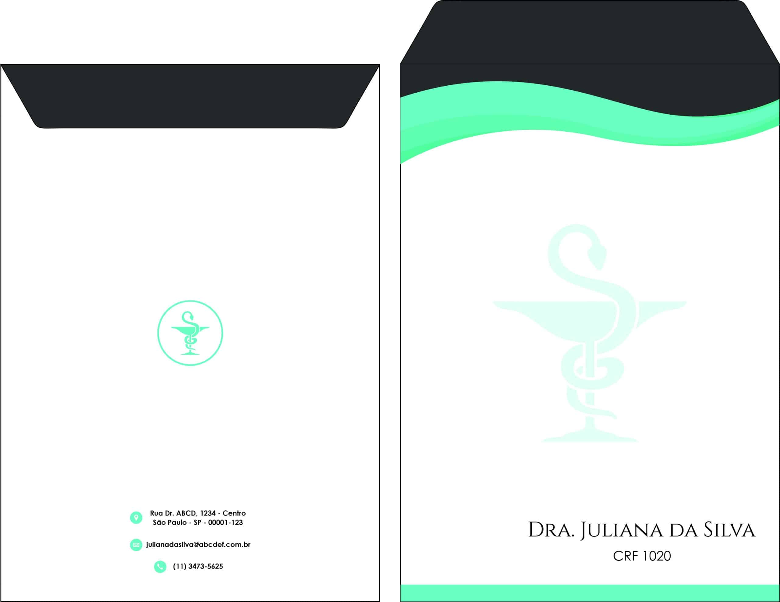 Envelope Saco 24x34cm Farmácia West